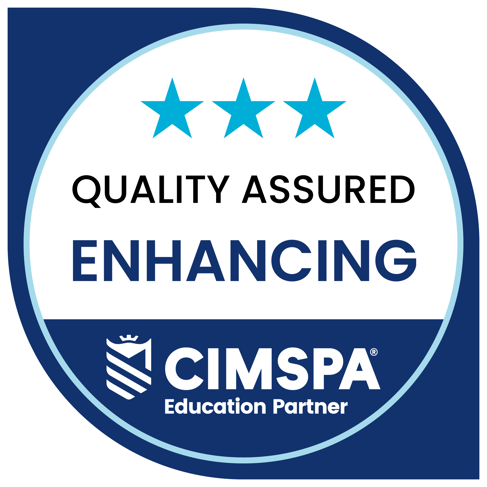 CIMSPA quality assured enhancing badge