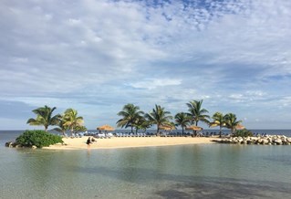 Sand island illustrating Tourism Research and Enterprise Group