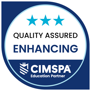 CIMSPA quality assured enhancing logo