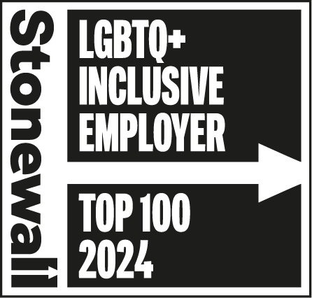 Stonewall Top 100 2024 logo
