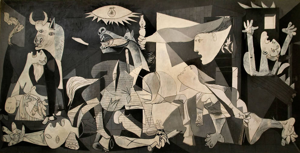 Guernica 1937, Pablo Picasso. Courtesy of Peter Horree Alamy