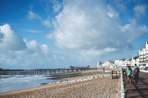 Hastings beach